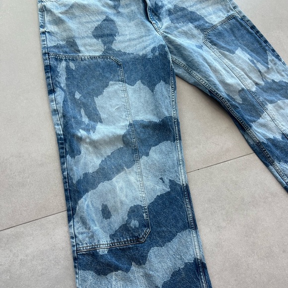 ASOS CURVE TYEDYE JEANS - Picture 2 of 7